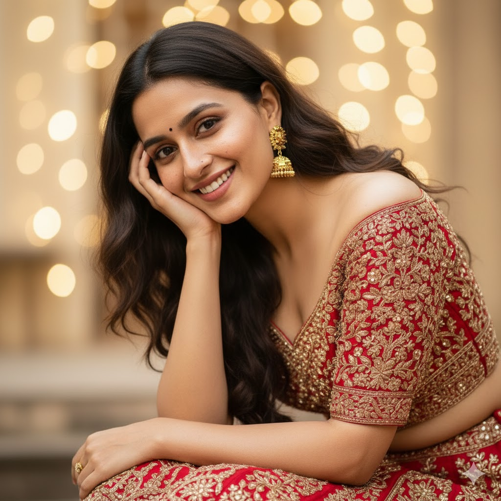 Fantasy illustration of a girl as an elven princess